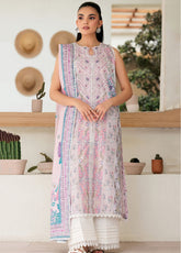 Zync By Florent Digital Printed Lawn 3 Piece Unstitched Suit FL25ZDWV3 D-5B